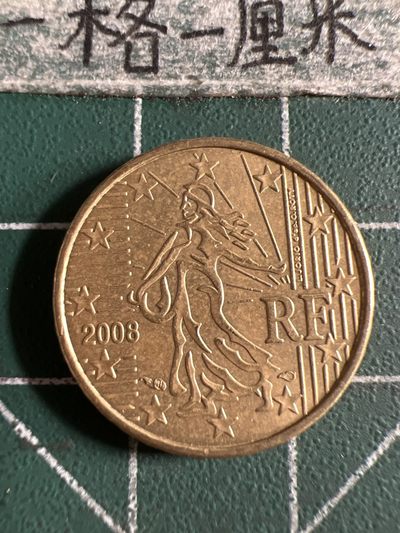 泡泡堂第105期  世界硬币明信片邮票专场（无押金，无佣金，捡漏，全场20包邮，偏远地区除外） - 法国十欧分