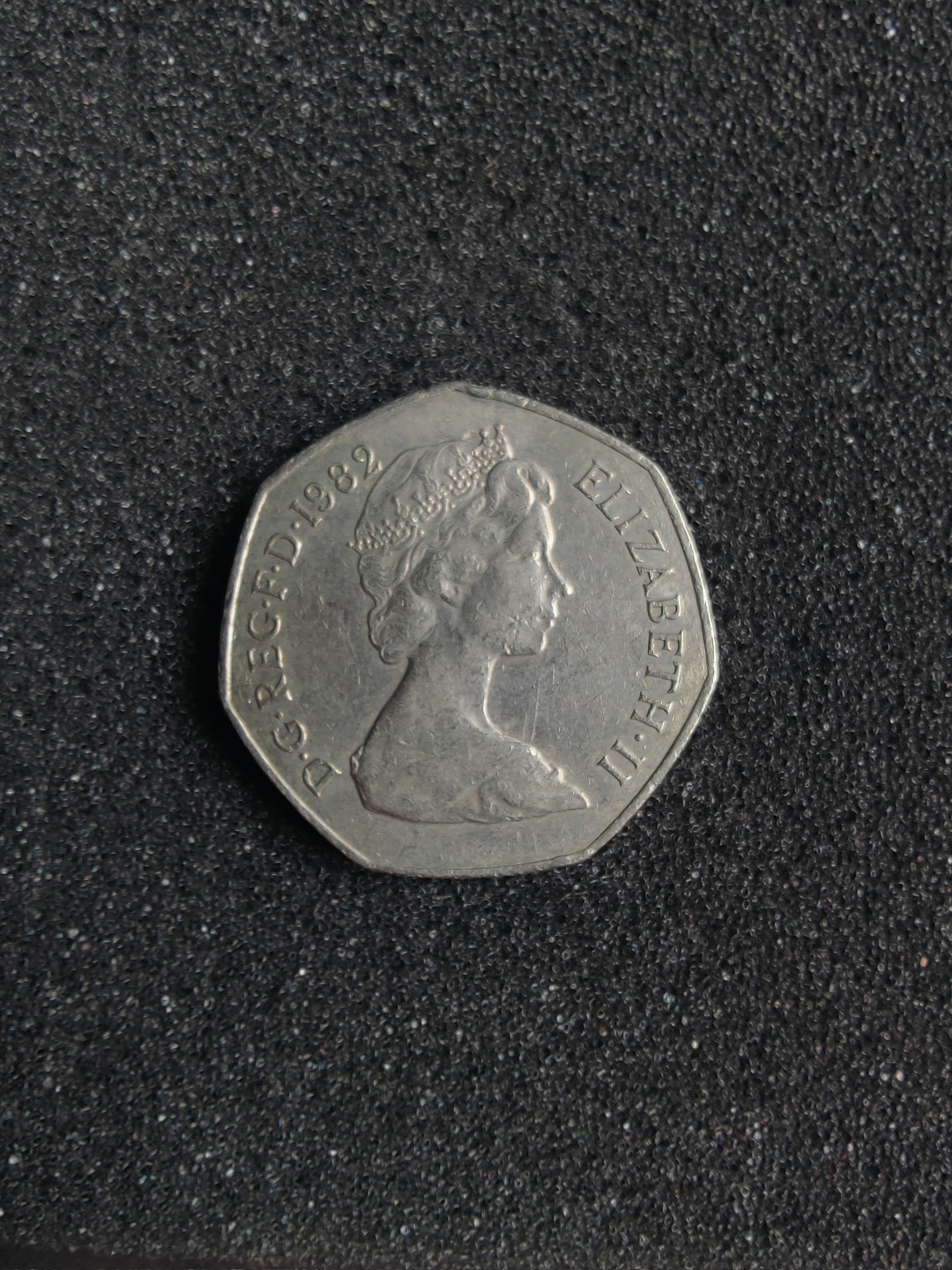 ♥一只鱼（世界钱币第一期） 英国50便士