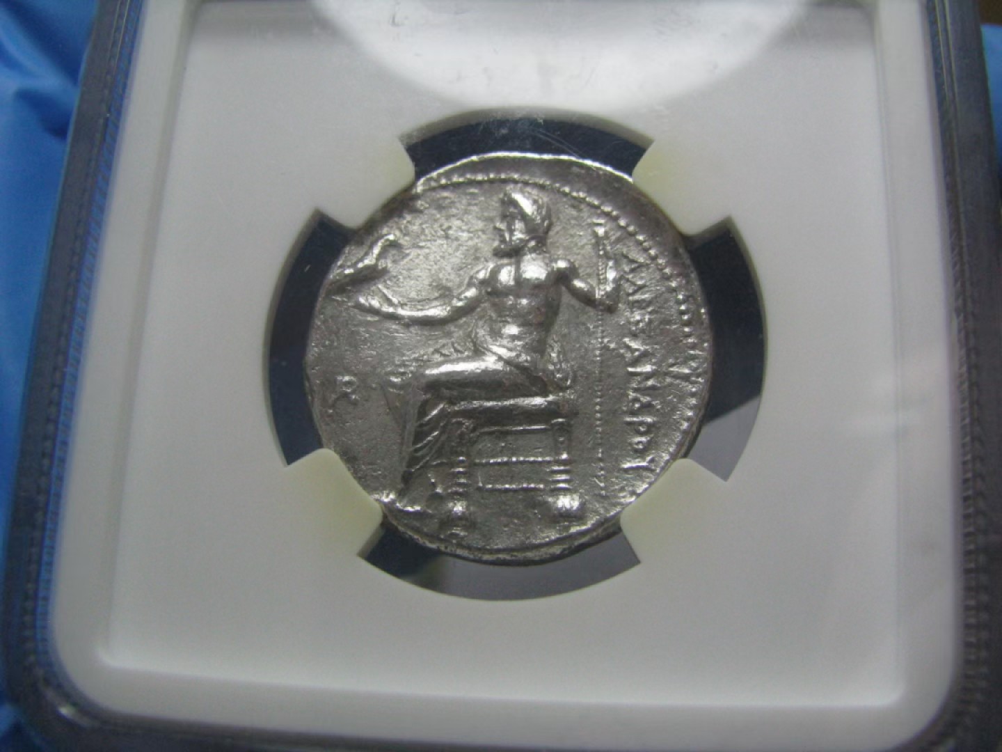 王之爱好～欧洲，中亚，丝绸之路古币 托勒密一世四德银币