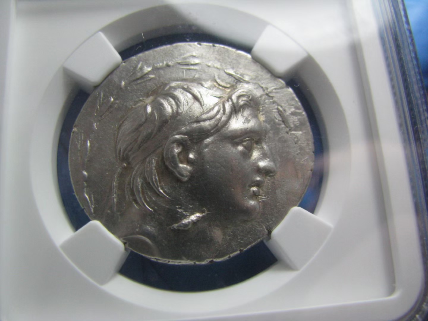 王之爱好～欧洲，中亚，丝绸之路古币 德米特里一世四德银币