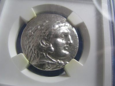 王之爱好～欧洲，中亚，丝绸之路古币 - 托勒密一世四德银币