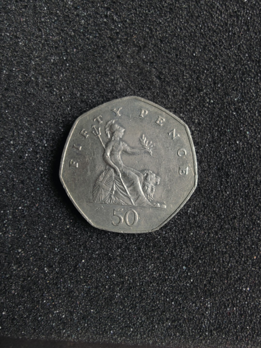 ♥一只鱼（世界钱币第一期） 英国50便士