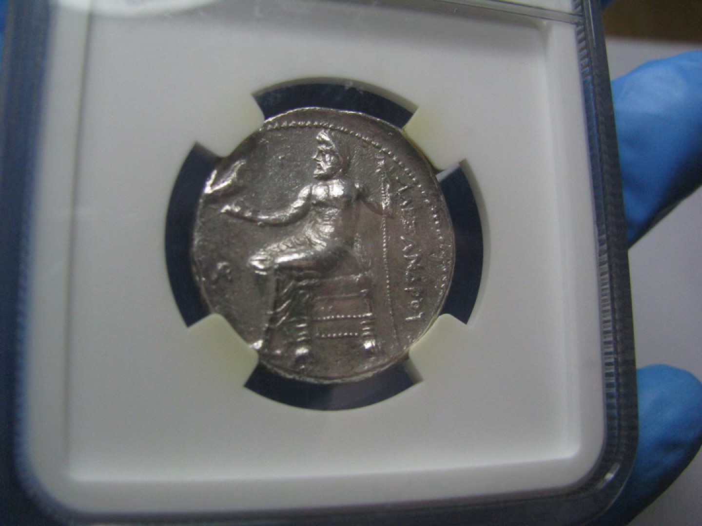 王之爱好～欧洲，中亚，丝绸之路古币 托勒密一世四德银币