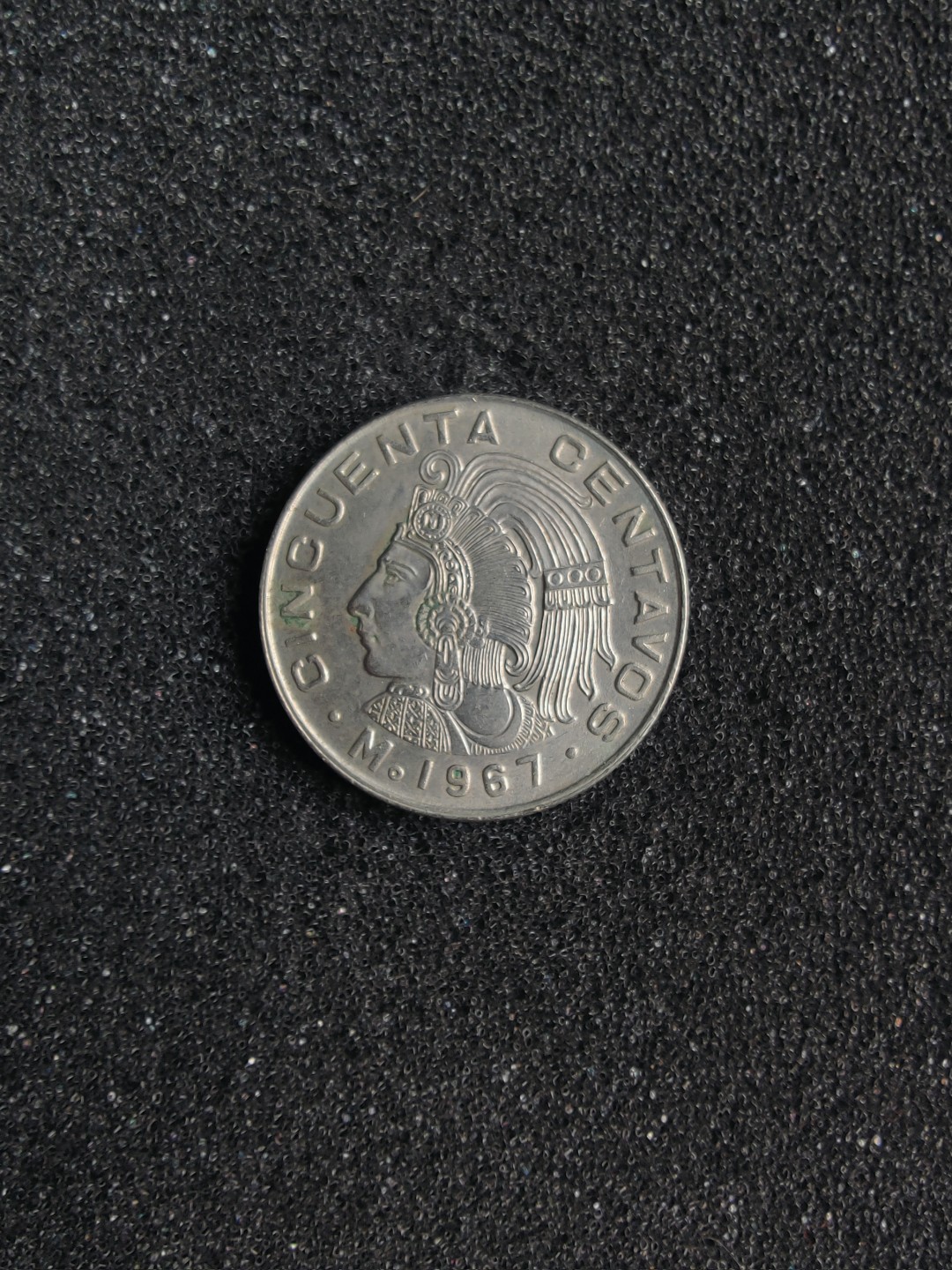 ♥一只鱼（世界钱币第一期） 墨西哥50分