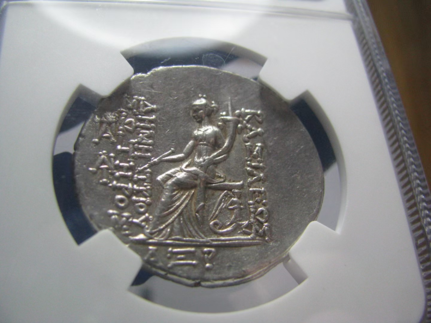 王之爱好～欧洲，中亚，丝绸之路古币 德米特里一世四德银币