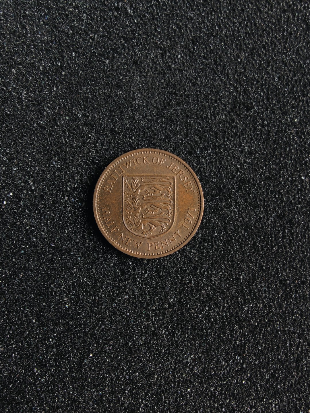 ♥一只鱼（世界钱币第一期） 英属泽西岛半便士