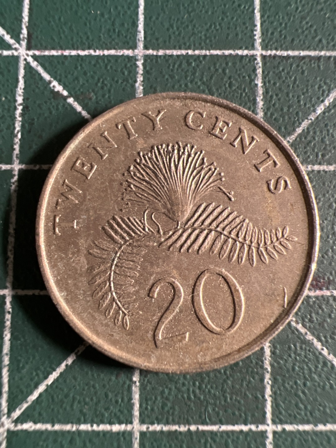 泡泡堂第101期  世界硬币邮票纪念章专场（无押金，无佣金，捡漏，全场20包邮，偏远地区除外） 新加坡二十分