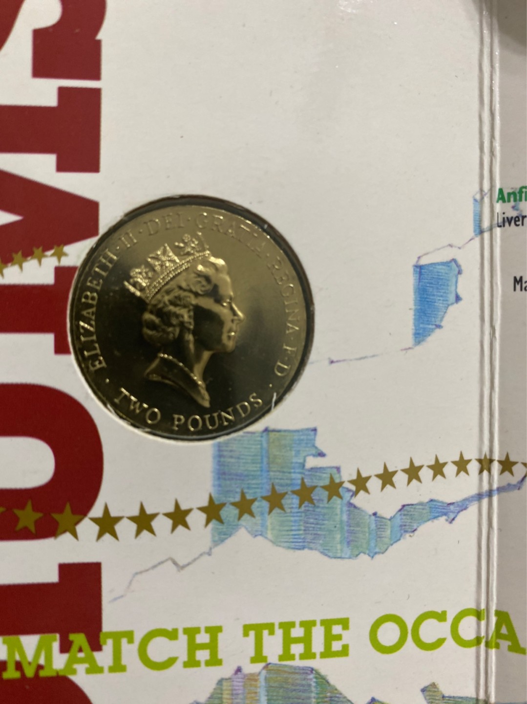 收藏联盟Quantum Auction 第196期拍卖 硬币精制币主打专场 1996年英国足球纪念币 BU 卡币装帧