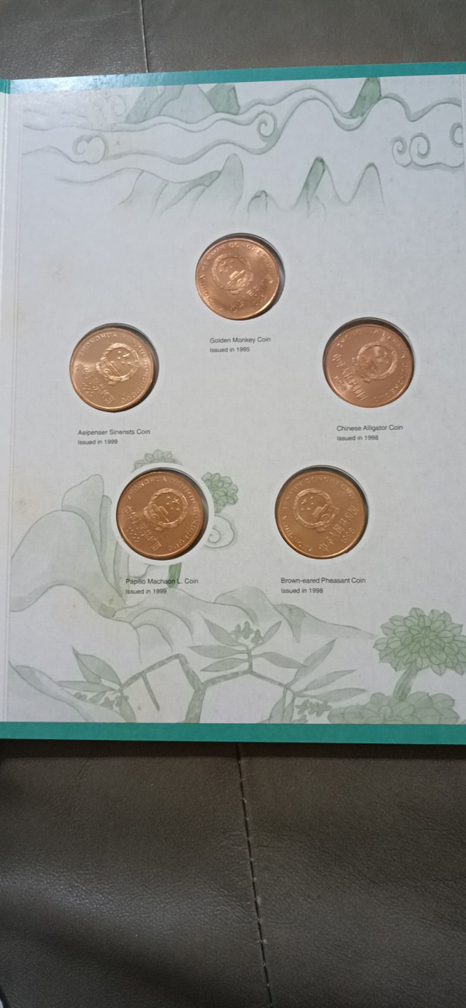 收藏联盟Quantum Auction 第196期拍卖 硬币精制币主打专场 中国珍稀野生动物系列纪念币 全套精装册