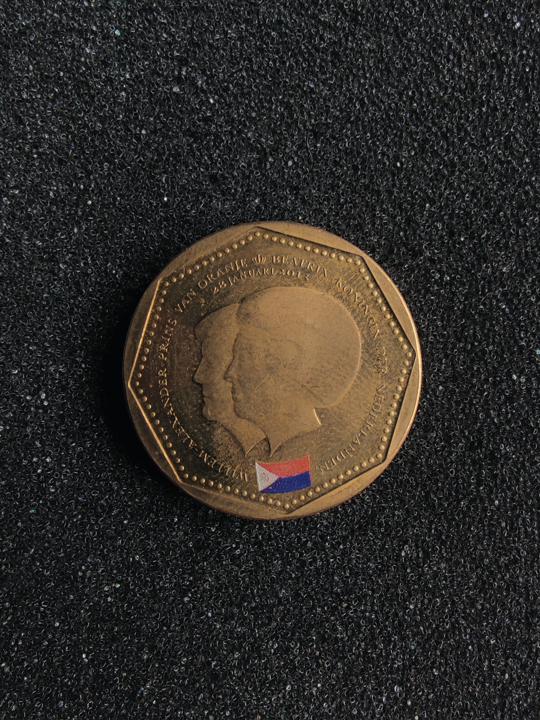 ♥一只鱼（世界钱币第一期） 荷属安德列斯5盾