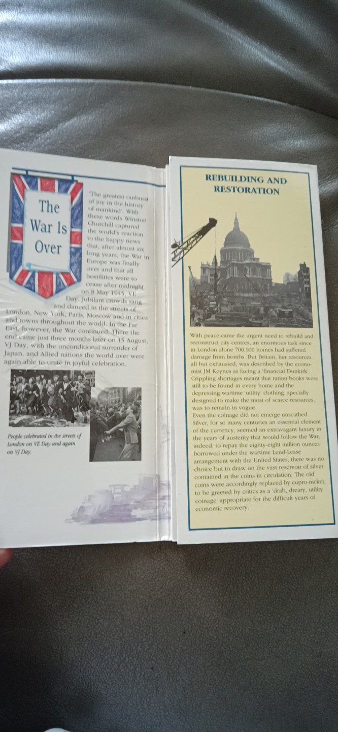 收藏联盟Quantum Auction 第196期拍卖 硬币精制币主打专场 1995年英国BU二战结束五十周年纪念币 2镑面值 