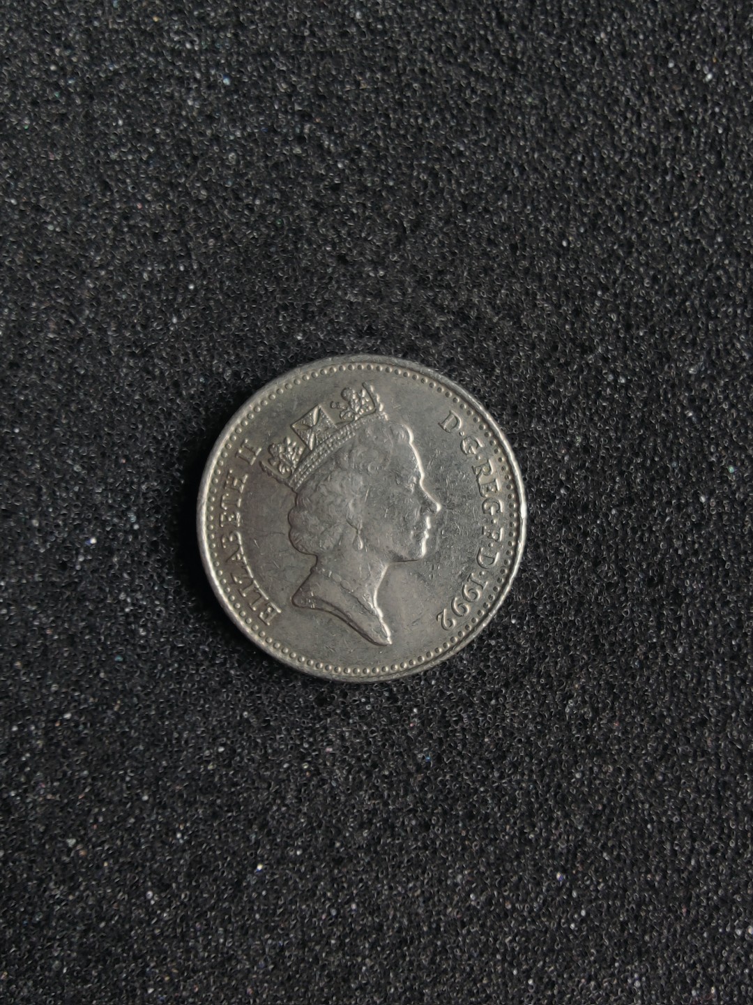 ♥一只鱼（世界钱币第一期） 英国10便士