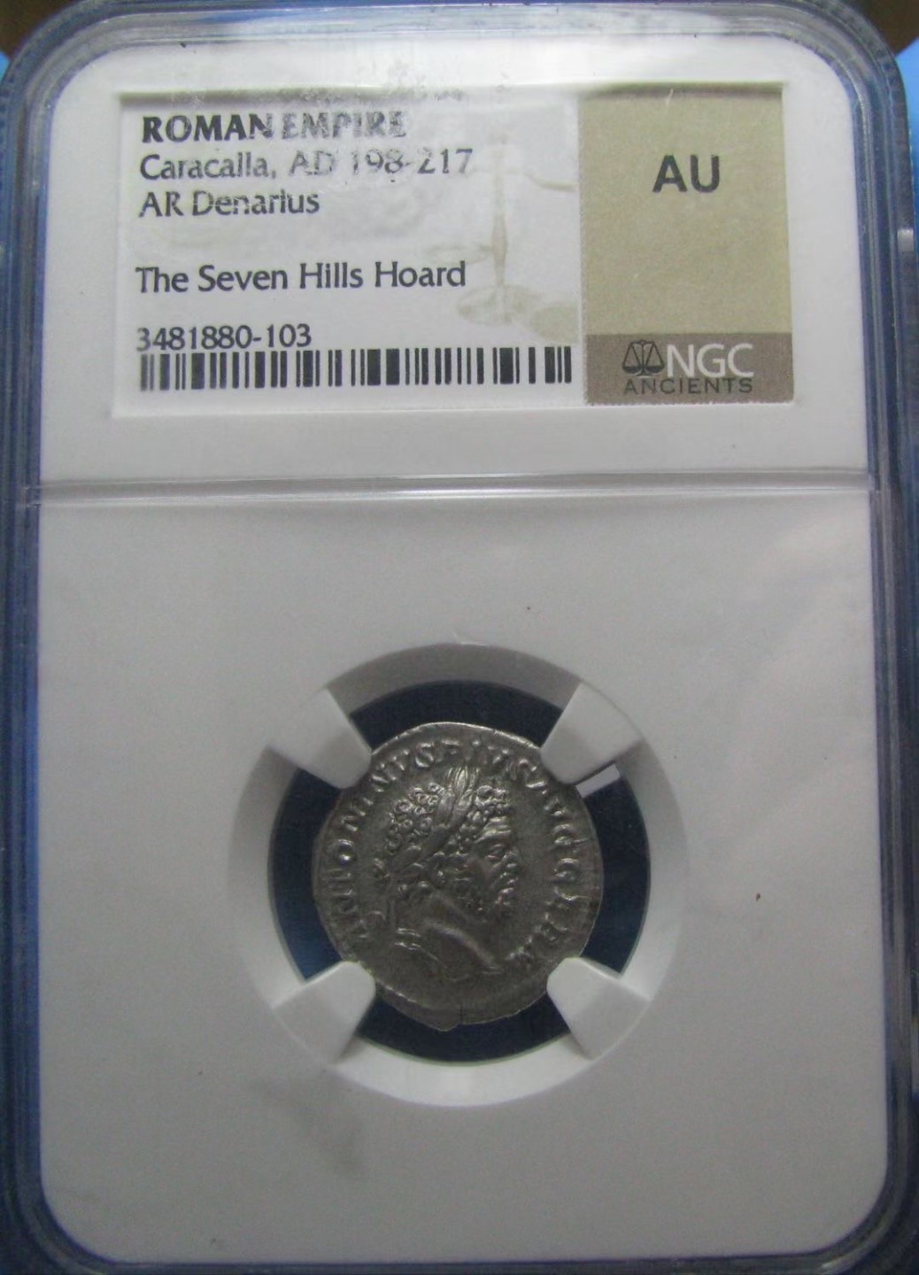 王之爱好～欧洲，中亚，丝绸之路古币 卡拉卡拉银币