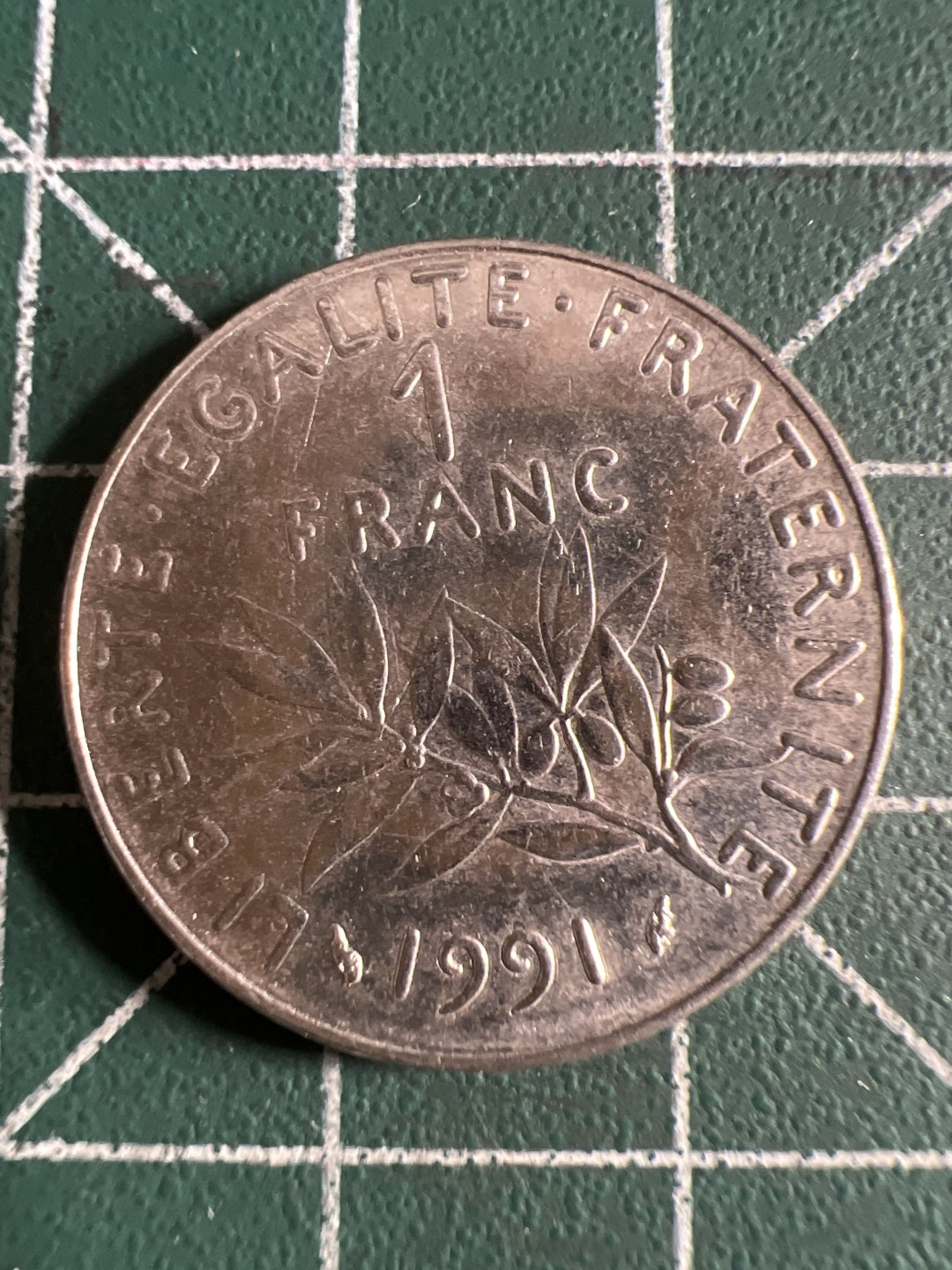 泡泡堂第120期  世界硬币邮票专场（无押金，无佣金，捡漏，全场20包邮，偏远地区除外） 法国一法郎