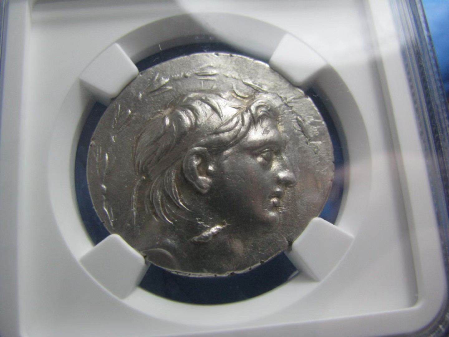 王之爱好～欧洲，中亚，丝绸之路古币 德米特里一世四德银币