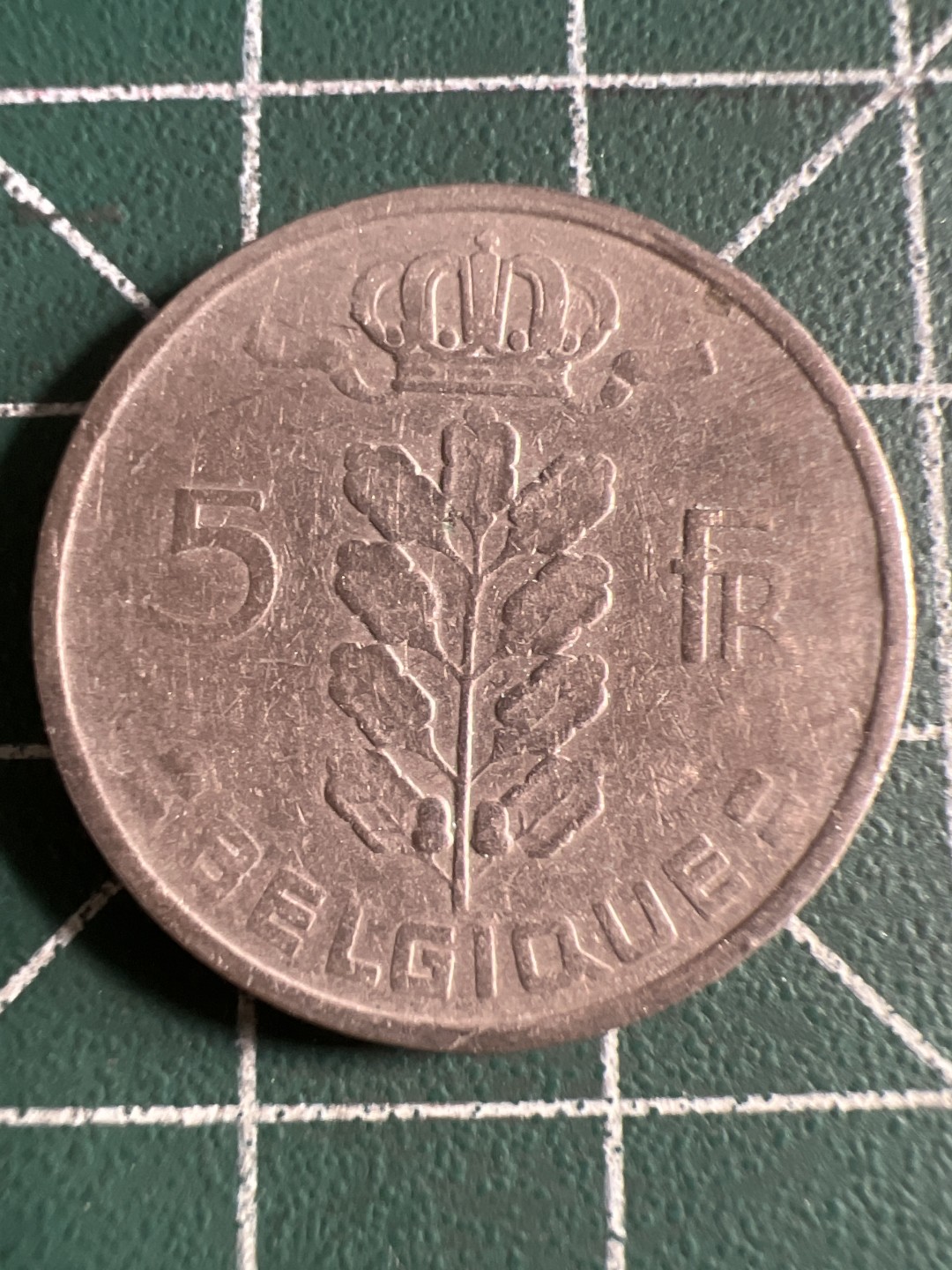 泡泡堂第101期  世界硬币邮票纪念章专场（无押金，无佣金，捡漏，全场20包邮，偏远地区除外） 比利时1949年五法郎