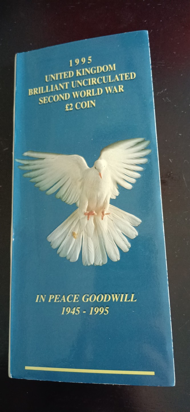 收藏联盟Quantum Auction 第196期拍卖 硬币精制币主打专场 1995年英国BU二战结束五十周年纪念币 2镑面值 