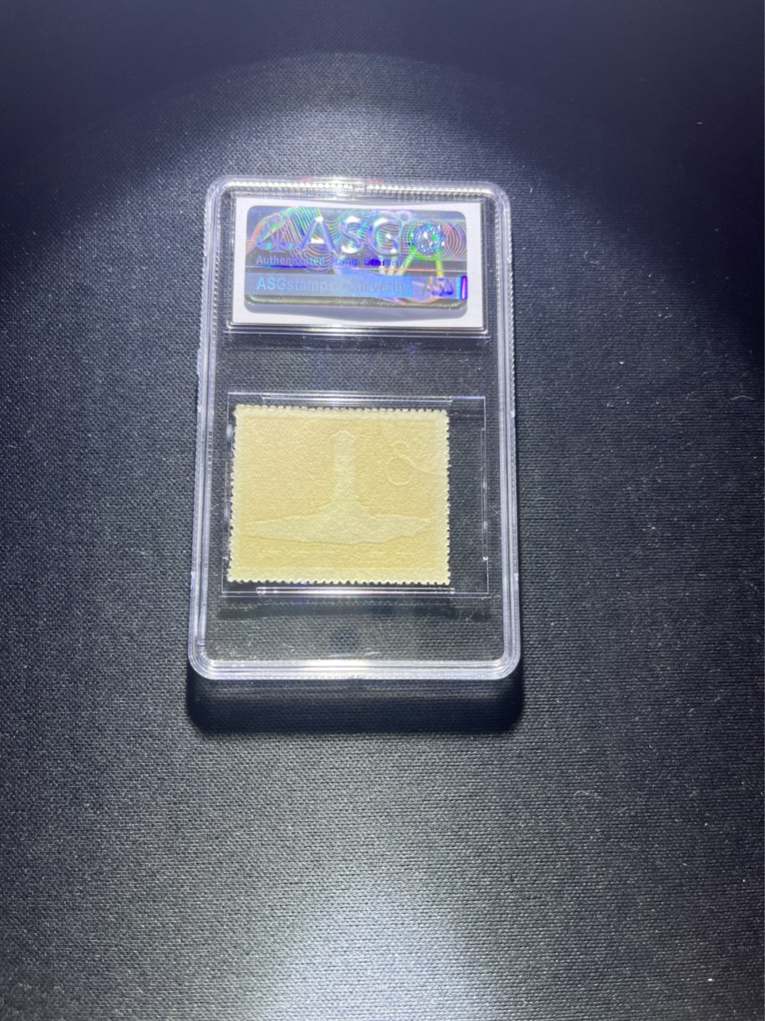 洪涛臻品 精选邮票限时拍卖第四十一期 最后两枚，纪47纪念碑盖销  ASG85分OP，盒子无划痕，藏家首选，1958年发行，版撕送评，状态极佳，高配版85分，齿孔饱满居中好，人手必备，喜欢不要错过。