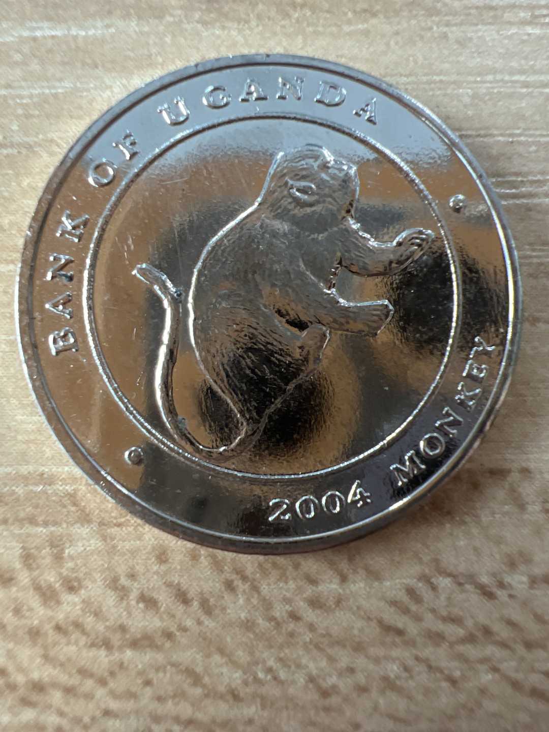 泡泡堂第九十九期  世界硬币专场（无押金，无佣金，捡漏，全场20包邮，偏远地区除外） 乌干达猴币