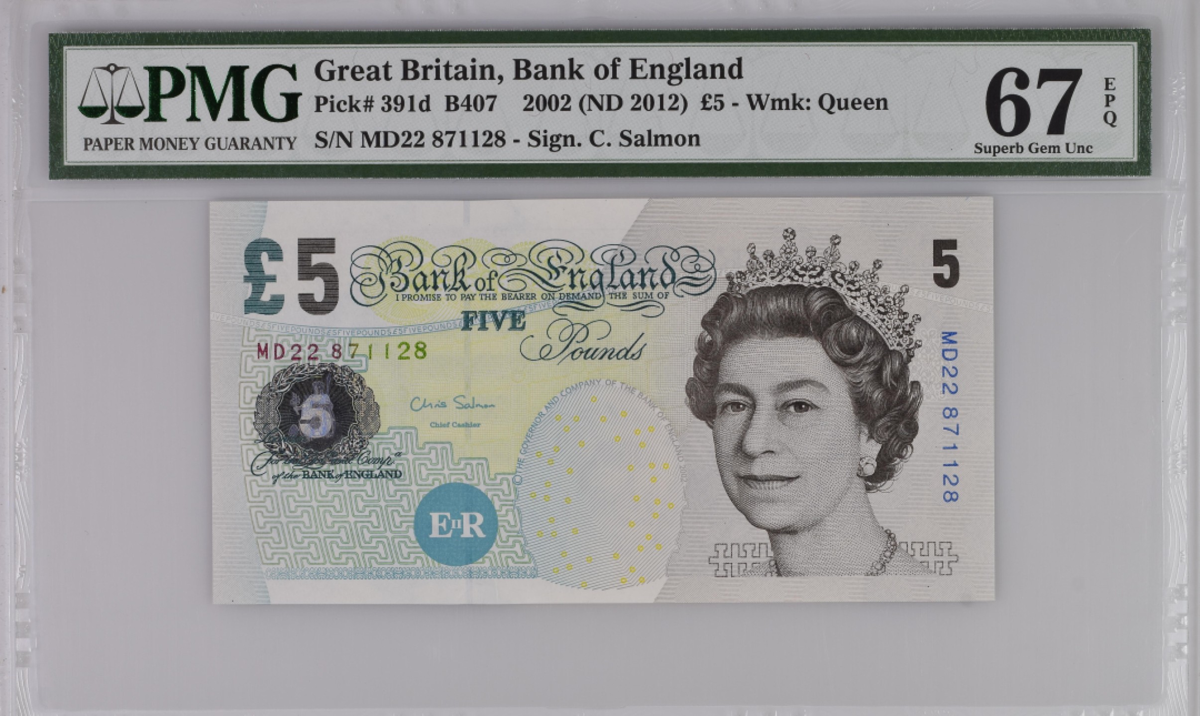 收藏联盟Quantum Auction 第195期拍卖(已更新) 英国2012年镑PMG67 女慈善家