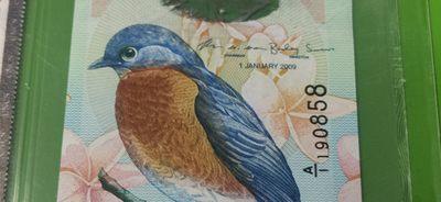 评级币小小拍 百慕大纸币 靓号贰元 70E高分，1190858