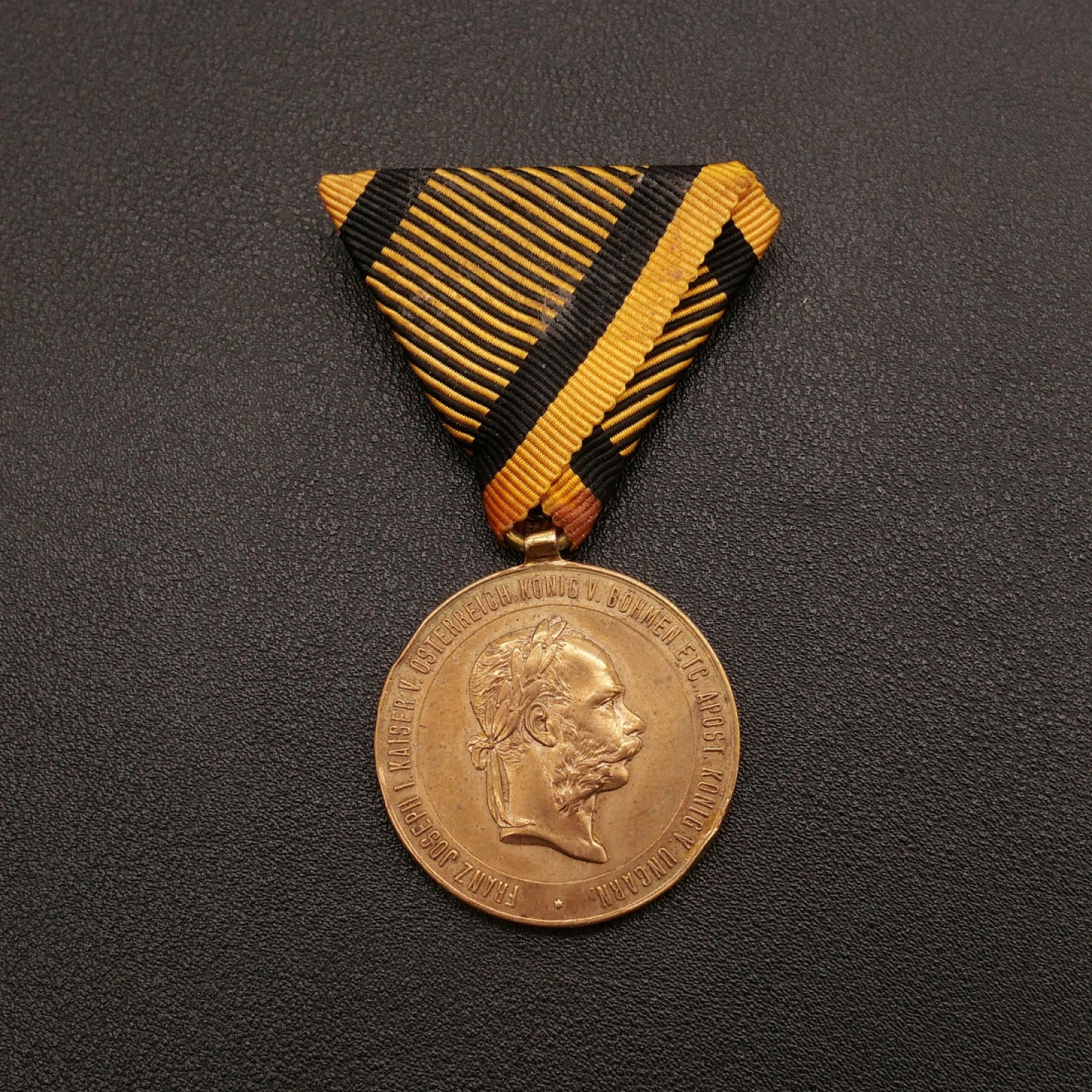 勋章奖章交易所10月1日群拍，举国同庆，全场包邮！ 奥匈帝国1873奖章（庚子侵华同款）