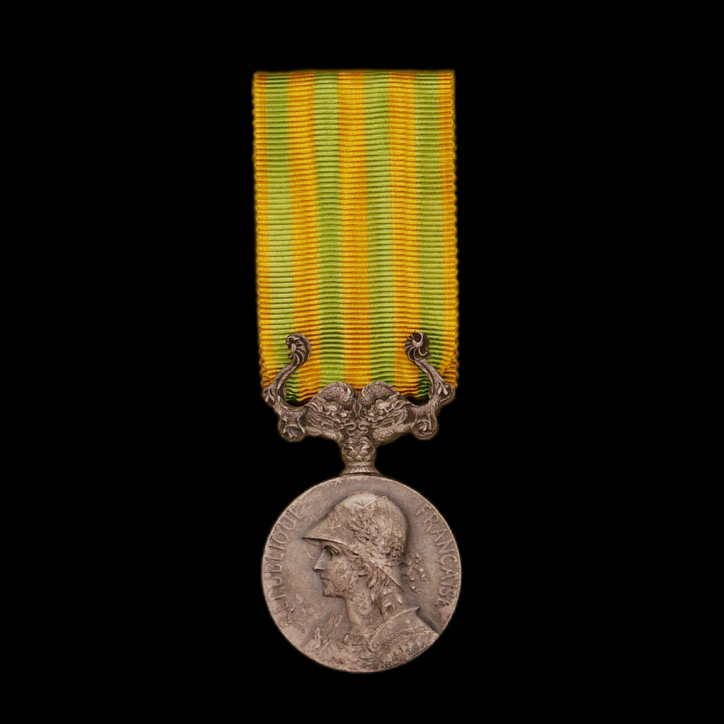 勋章奖章交易所10月1日群拍，举国同庆，全场包邮！ 法国1900八国联军侵华战争庚子事变奖章