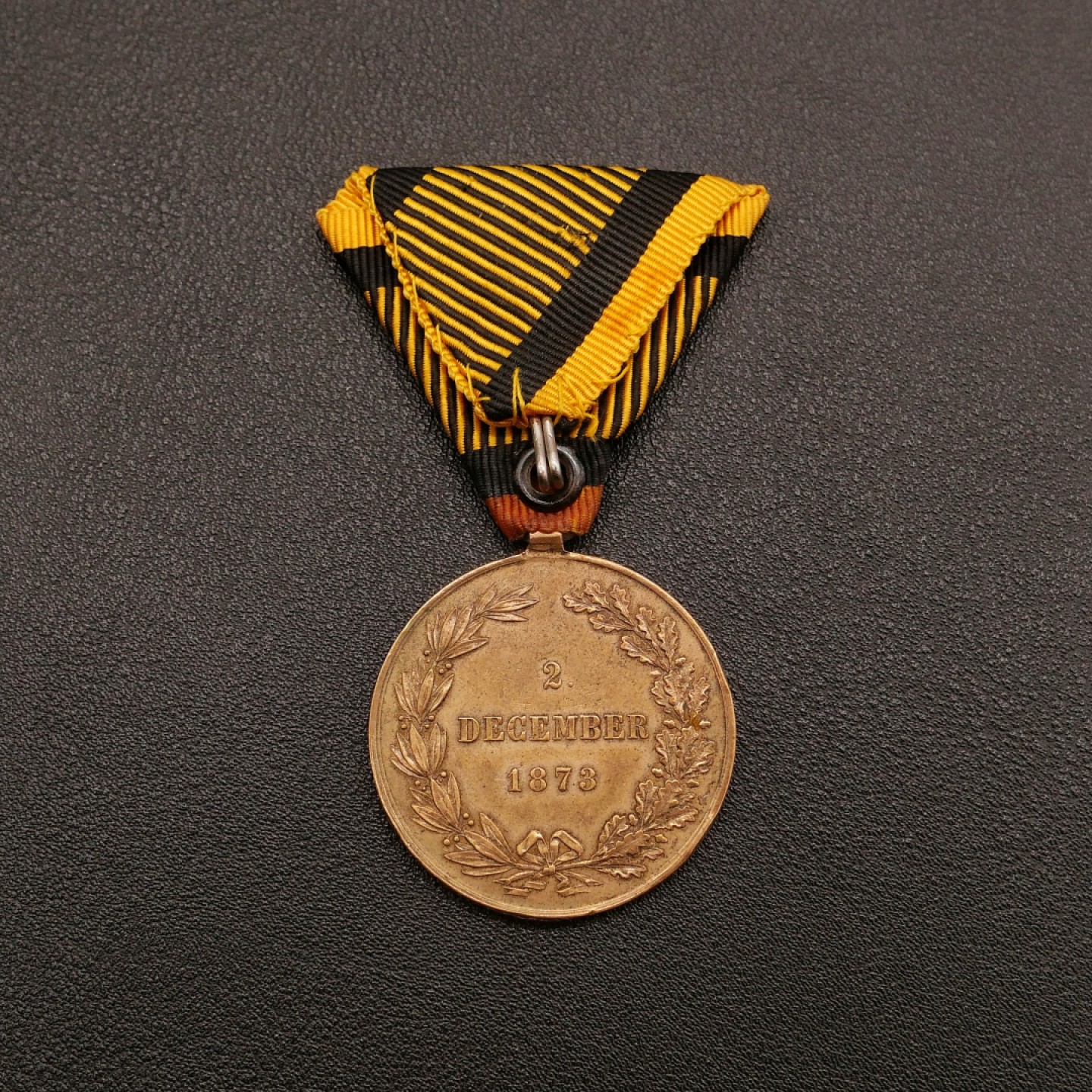 勋章奖章交易所10月1日群拍，举国同庆，全场包邮！ 奥匈帝国1873奖章（庚子侵华同款）