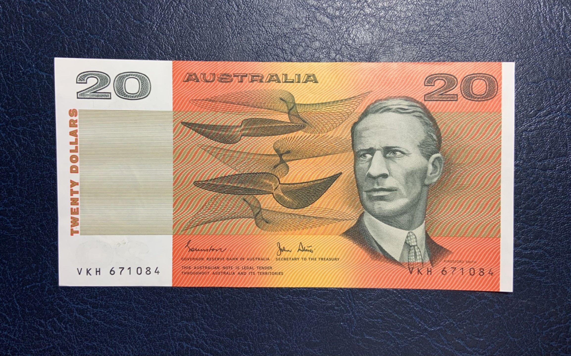 收藏联盟Quantum Auction 第195期拍卖(已更新) 澳大利亚1991年20元 品相AU 