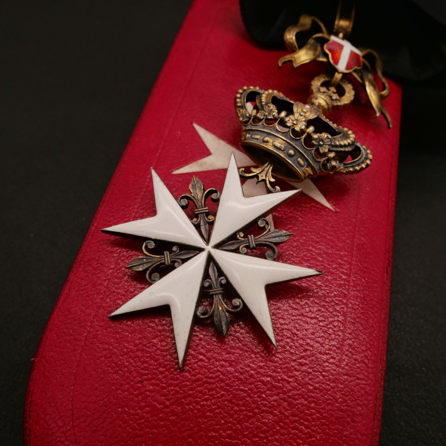 勋章奖章交易所10月1日群拍，举国同庆，全场包邮！ 意大利马耳他骑士团指挥官级勋章