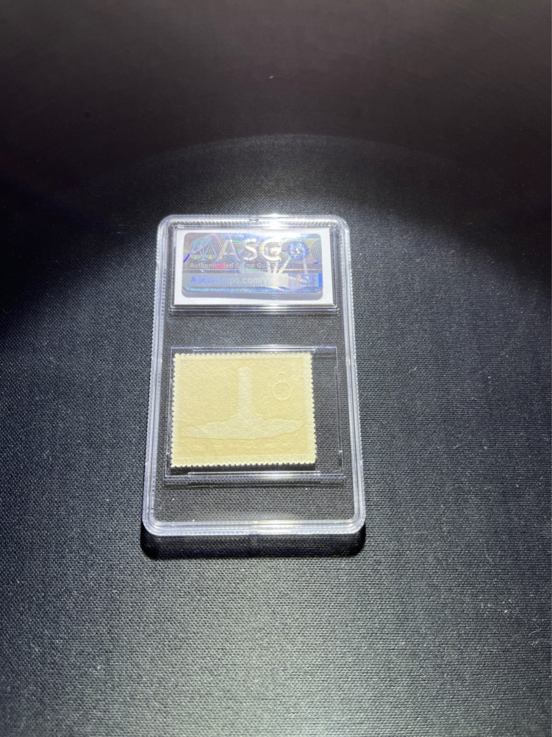 洪涛臻品 精选邮票限时拍卖第四十二期 最后1枚，纪47纪念碑盖销  ASG90分，盒子无划痕，藏家首选，1958年发行，版撕送评，状态极佳，齿孔饱满居中好，90分基本就是老纪特草纸票的天花板了!一步到位。 喜欢不要错过。