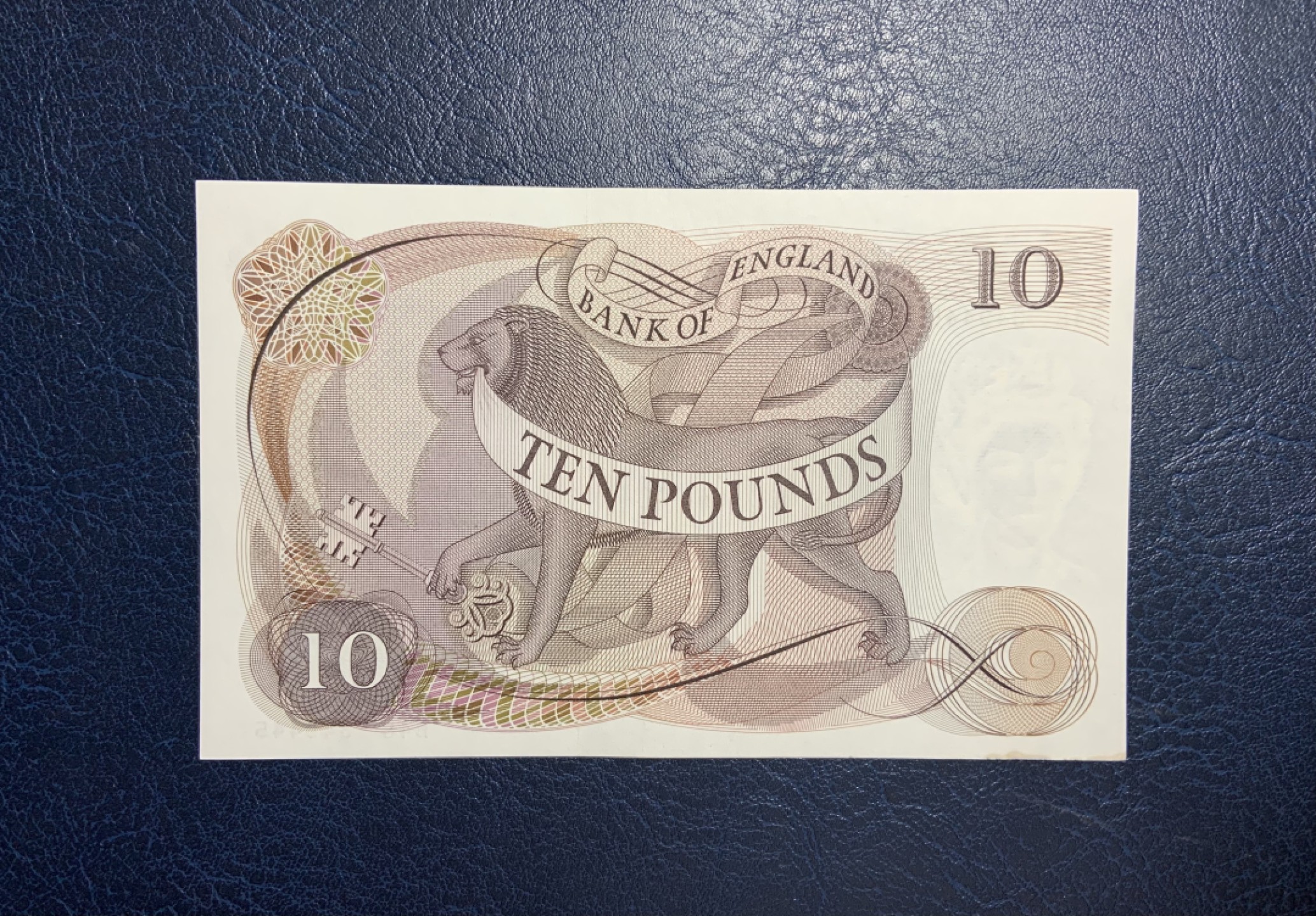 收藏联盟Quantum Auction 第195期拍卖(已更新) 英国1963-71年10镑 品相UNC- 边缘瑕疵