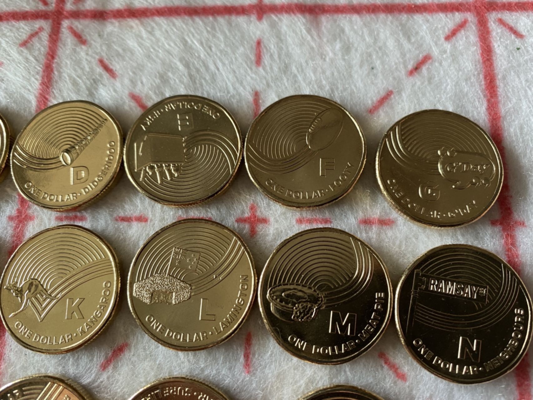 收藏联盟Quantum Auction 第196期拍卖 硬币精制币主打专场 澳大利亚字母币 26枚 精美礼盒包装 寓教于乐 孩子收藏英语学习启蒙礼物