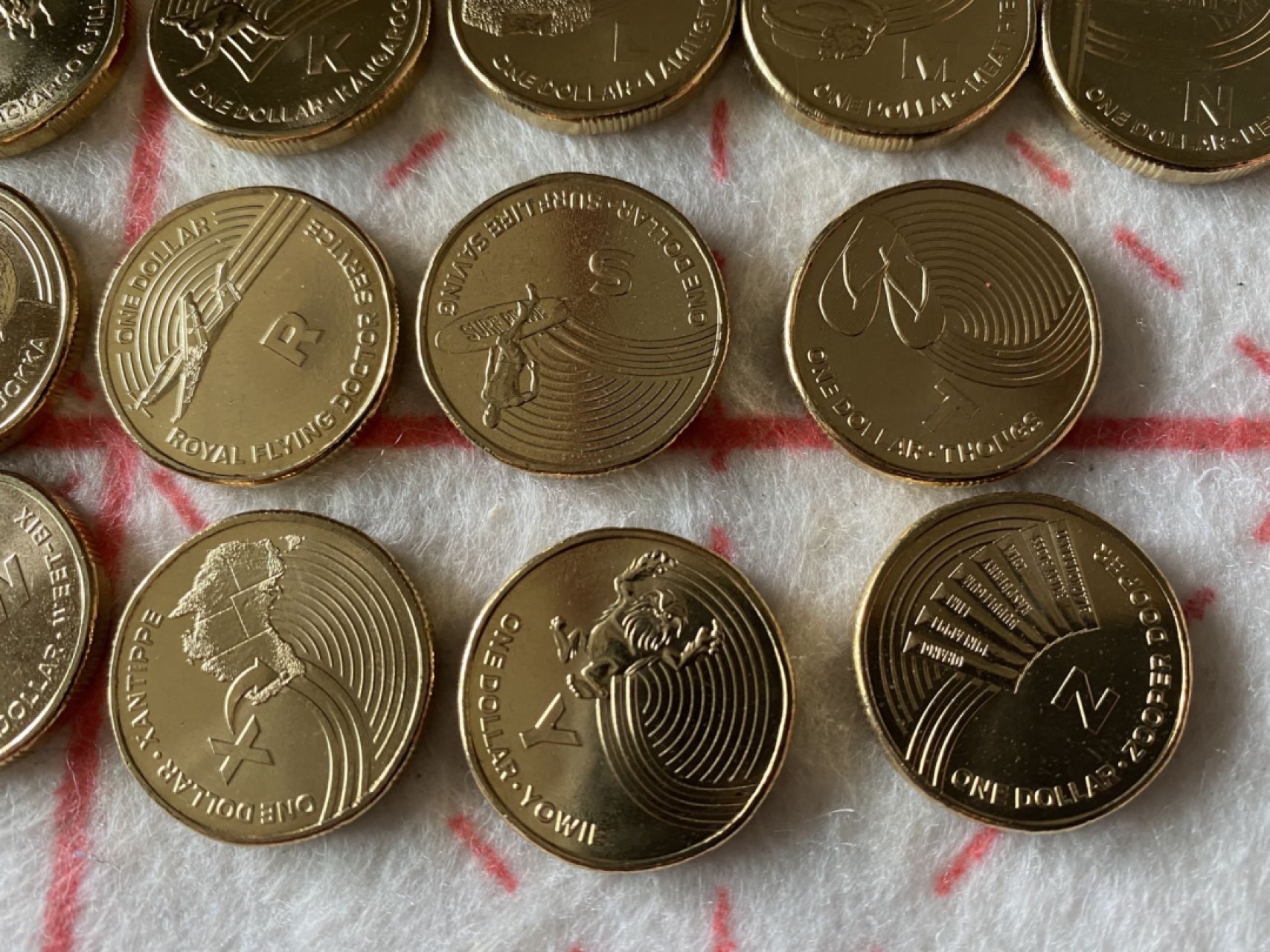 收藏联盟Quantum Auction 第196期拍卖 硬币精制币主打专场 澳大利亚字母币 26枚 精美礼盒包装 寓教于乐 孩子收藏英语学习启蒙礼物