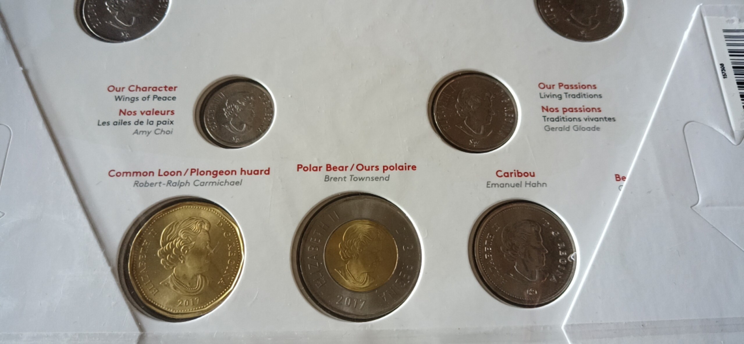 收藏联盟Quantum Auction 第196期拍卖 硬币精制币主打专场 2017年加拿大银币套装