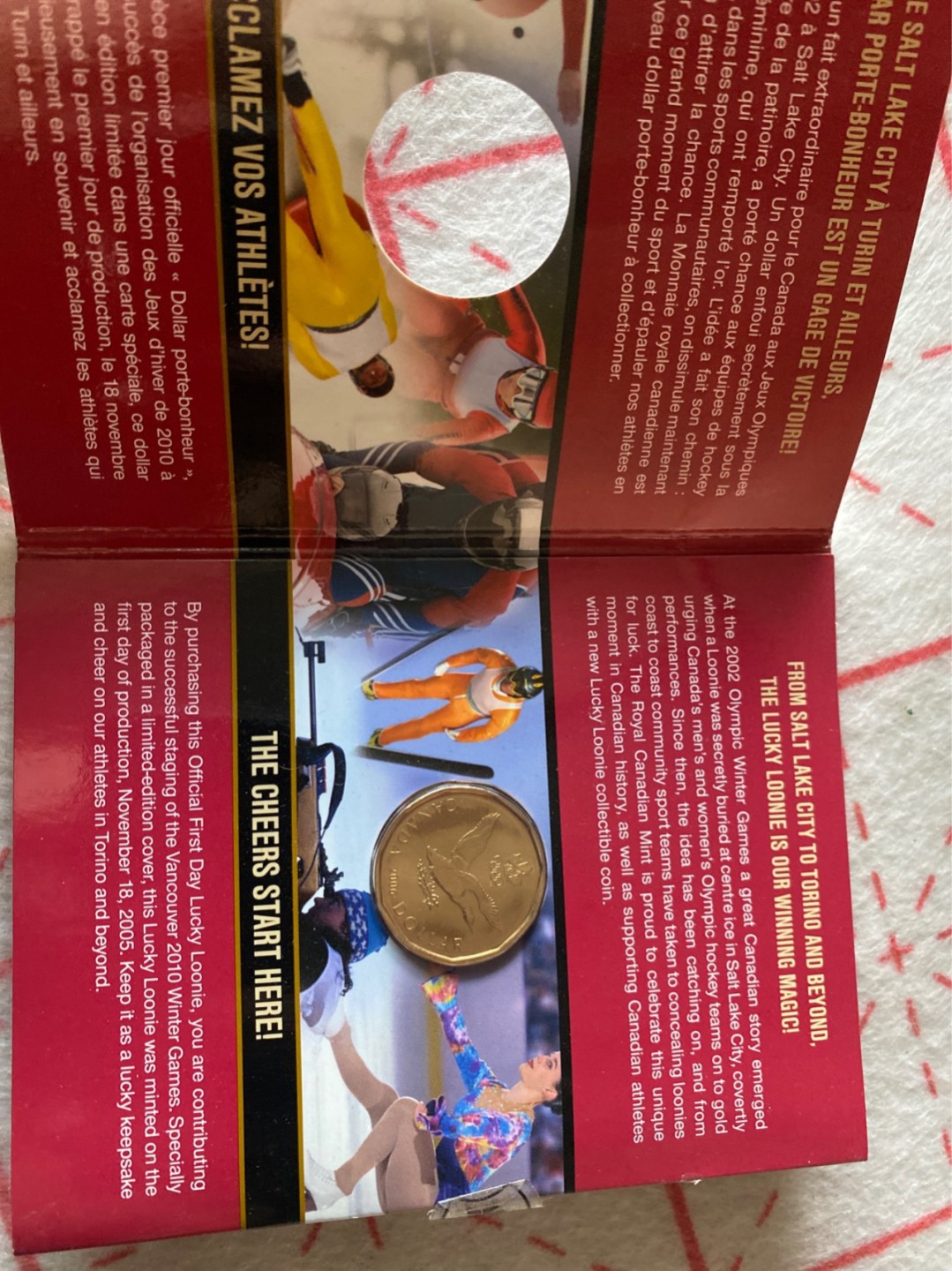 收藏联盟Quantum Auction 第196期拍卖 硬币精制币主打专场 2006年加拿大 冬奥会Lucky Loonie纪念币