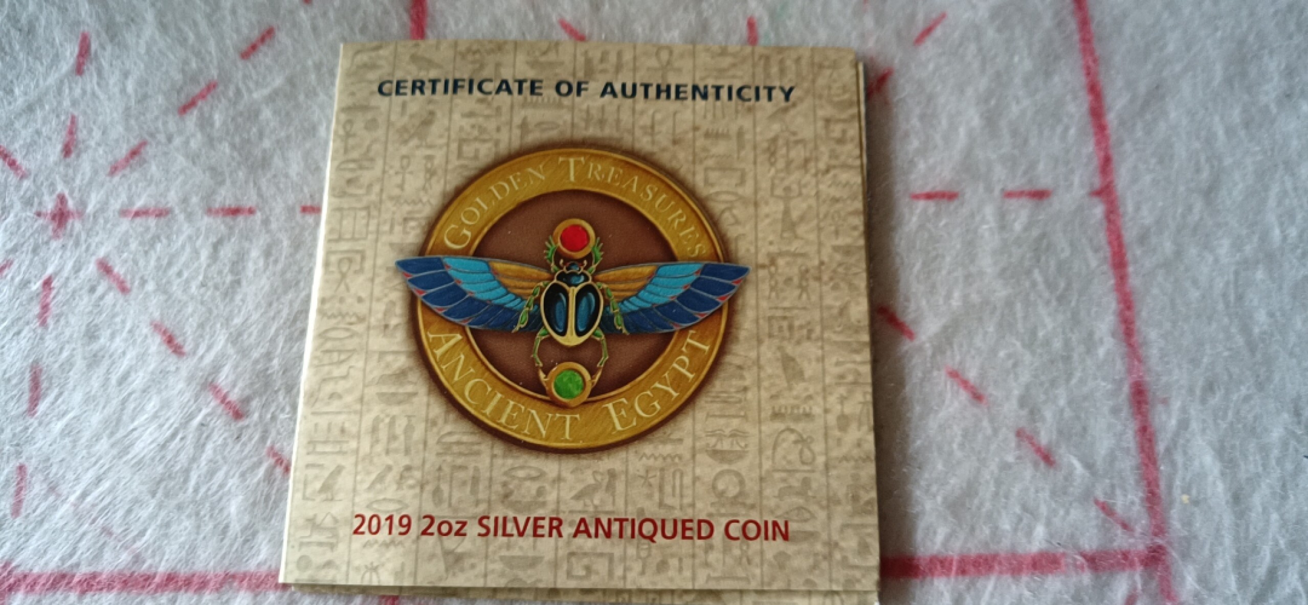 收藏联盟Quantum Auction 第196期拍卖 硬币精制币主打专场 2019年瓦鲁阿图古埃及黄金宝藏银币 澳洲珀斯造币厂出品 NGC70分