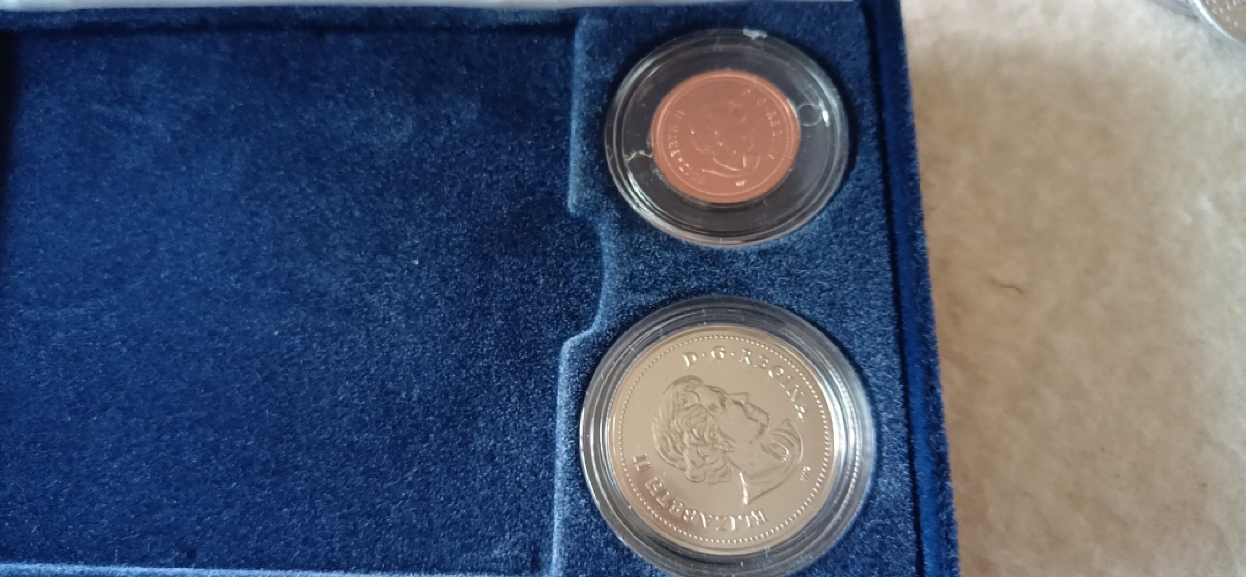 收藏联盟Quantum Auction 第196期拍卖 硬币精制币主打专场 2003年加拿大英女王金婚 纪念币套装