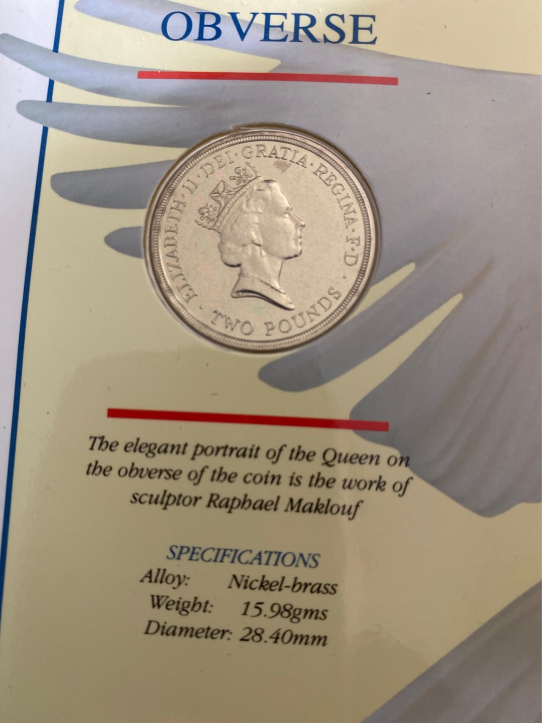 收藏联盟Quantum Auction 第196期拍卖 硬币精制币主打专场 1995年英国BU二战结束五十周年纪念币 2镑面值 