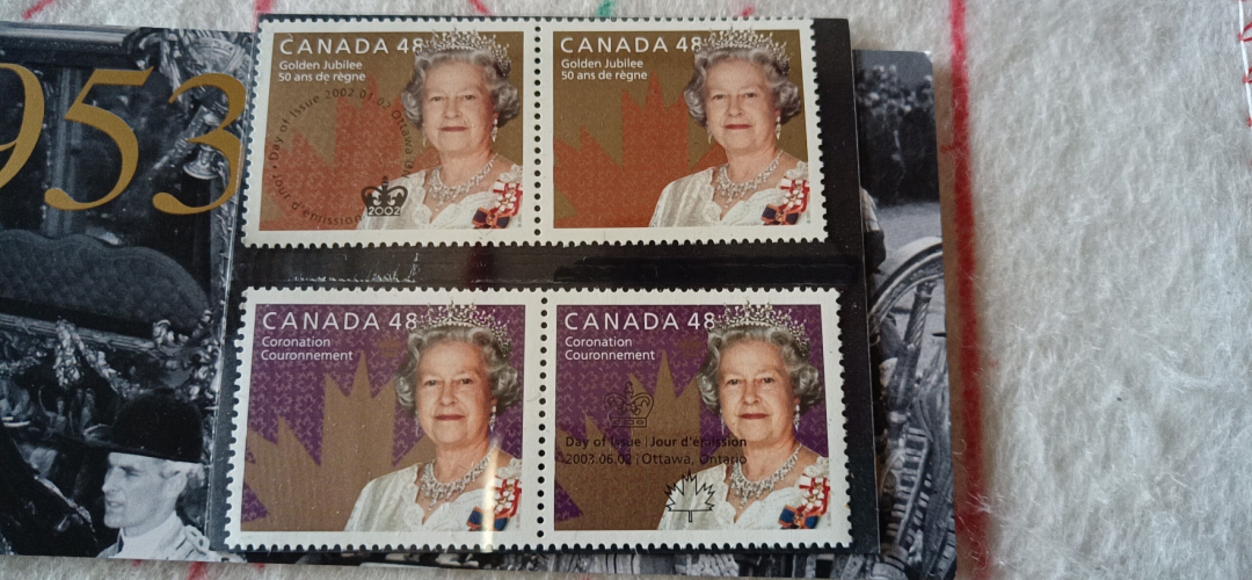 收藏联盟Quantum Auction 第196期拍卖 硬币精制币主打专场 2003年加拿大英女王金婚 纪念币套装