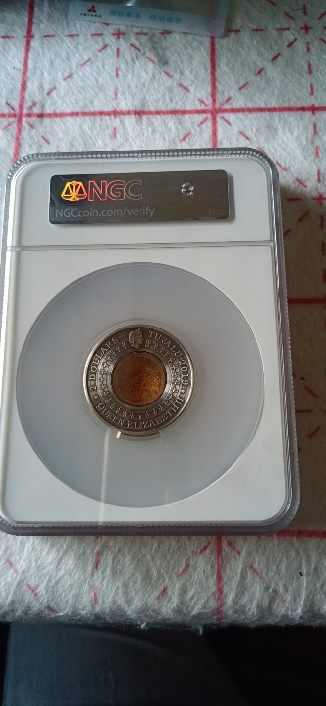 收藏联盟Quantum Auction 第196期拍卖 硬币精制币主打专场 2019年瓦鲁阿图古埃及黄金宝藏银币 澳洲珀斯造币厂出品 NGC70分