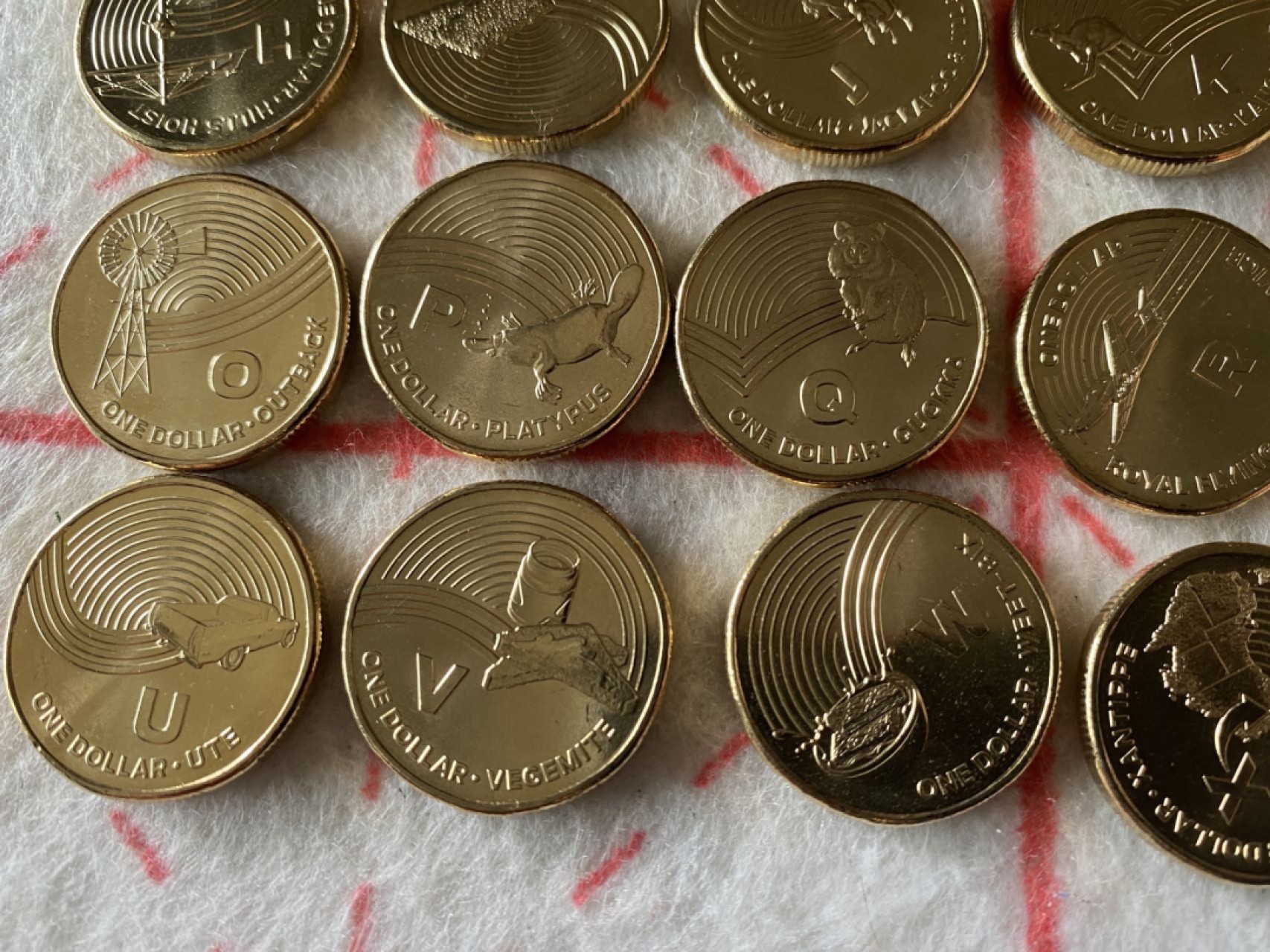 收藏联盟Quantum Auction 第196期拍卖 硬币精制币主打专场 澳大利亚字母币 26枚 精美礼盒包装 寓教于乐 孩子收藏英语学习启蒙礼物