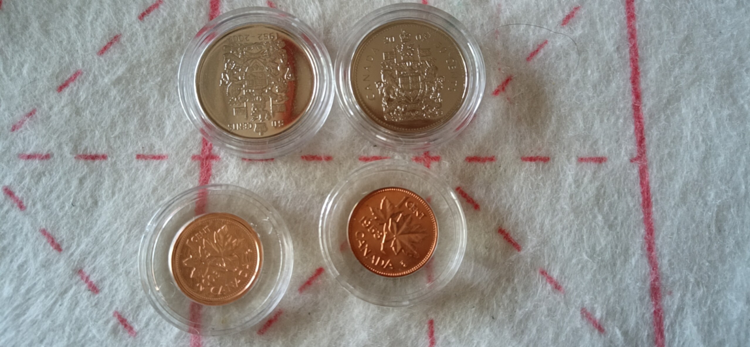 收藏联盟Quantum Auction 第196期拍卖 硬币精制币主打专场 2003年加拿大英女王金婚 纪念币套装