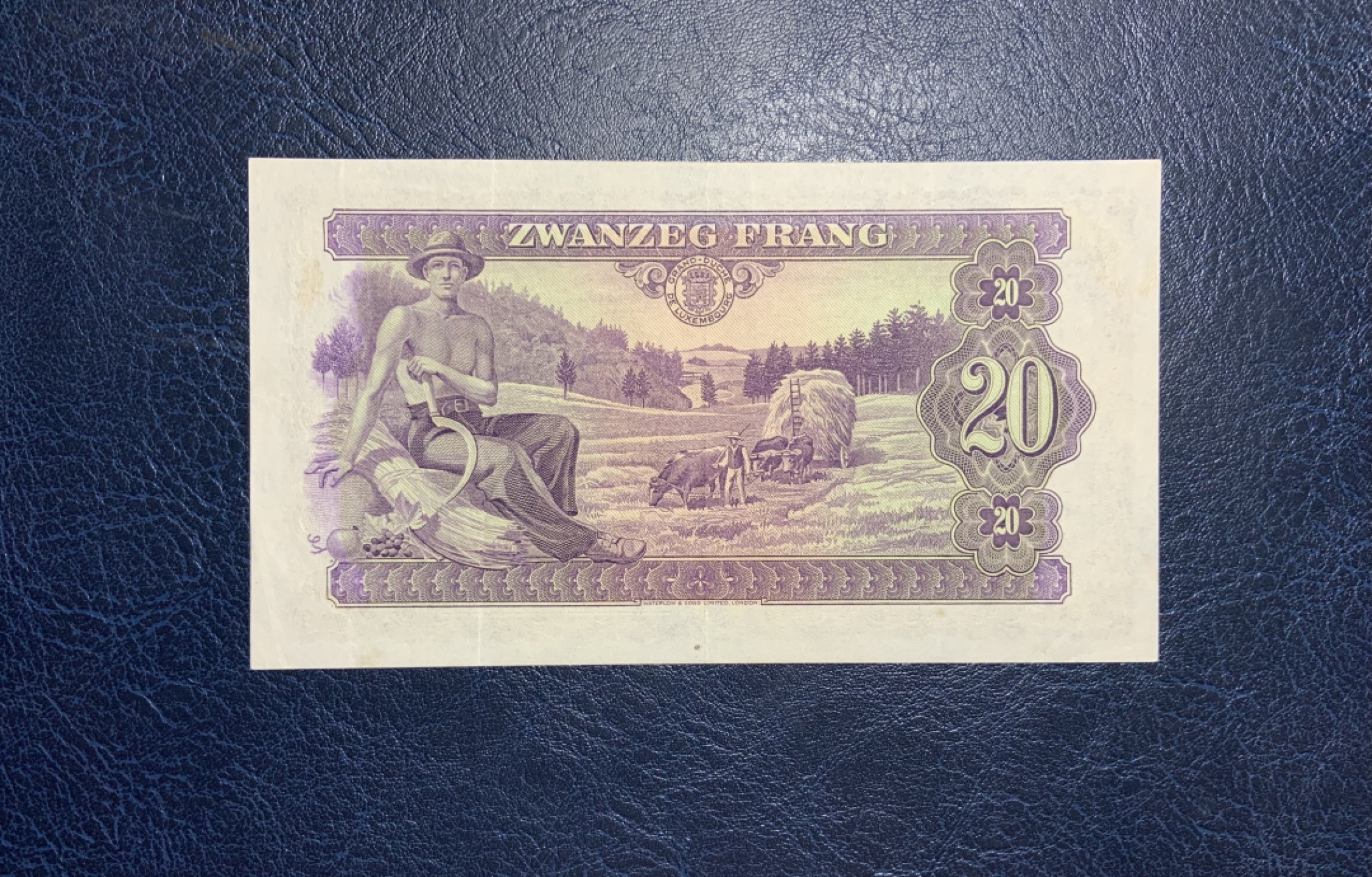 收藏联盟Quantum Auction 第195期拍卖(已更新) 卢森堡1943年20法郎 非全新 品相如图 玛丽女大公 十分稀少