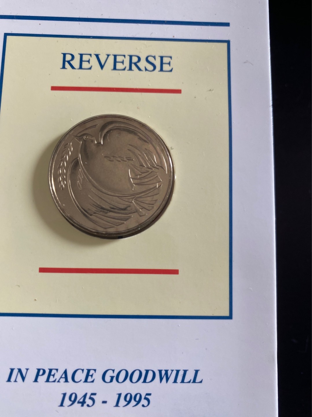 收藏联盟Quantum Auction 第196期拍卖 硬币精制币主打专场 1995年英国BU二战结束五十周年纪念币 2镑面值 