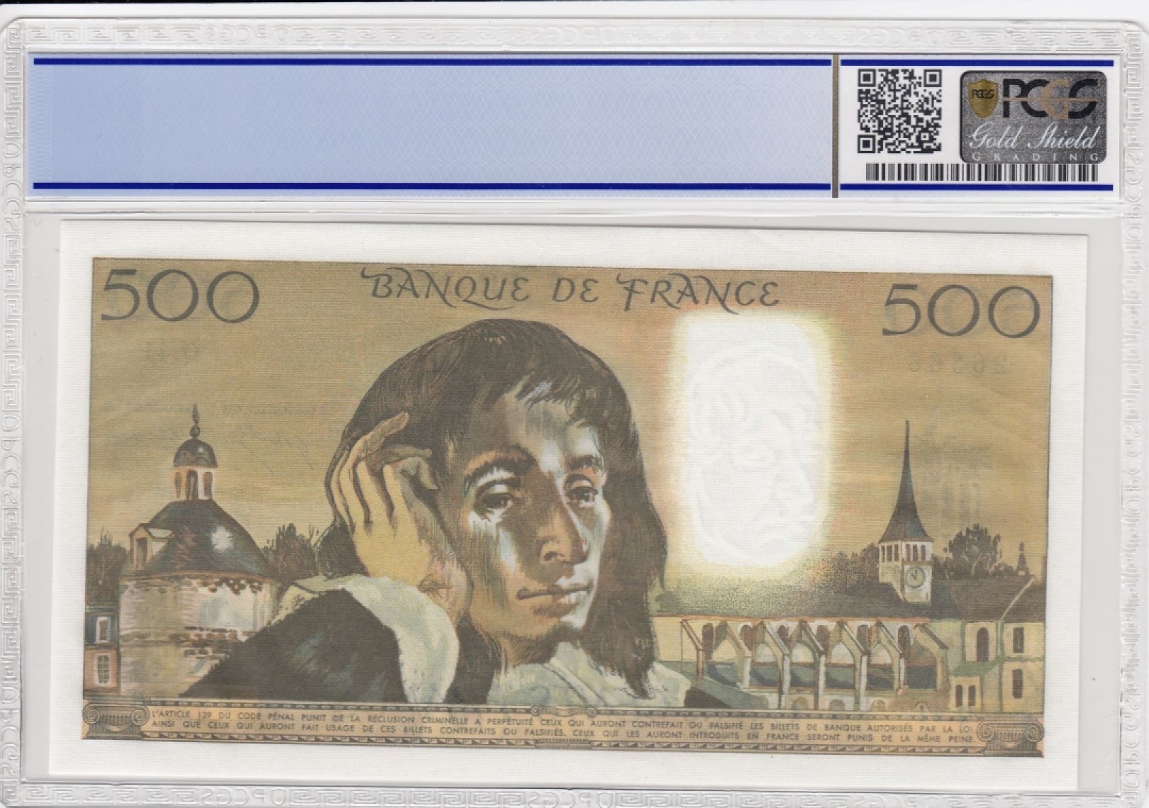 收藏联盟Quantum Auction 第195期拍卖(已更新) 法国1974年500法郎 PCGS66 稀少早期年份