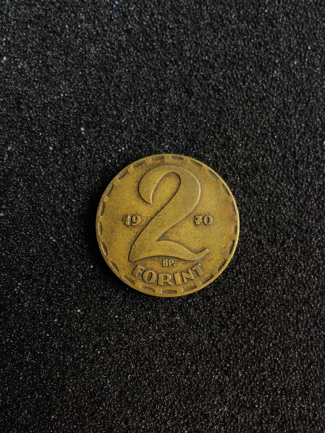 ♥一只鱼（世界钱币第二期） 匈牙利2福林