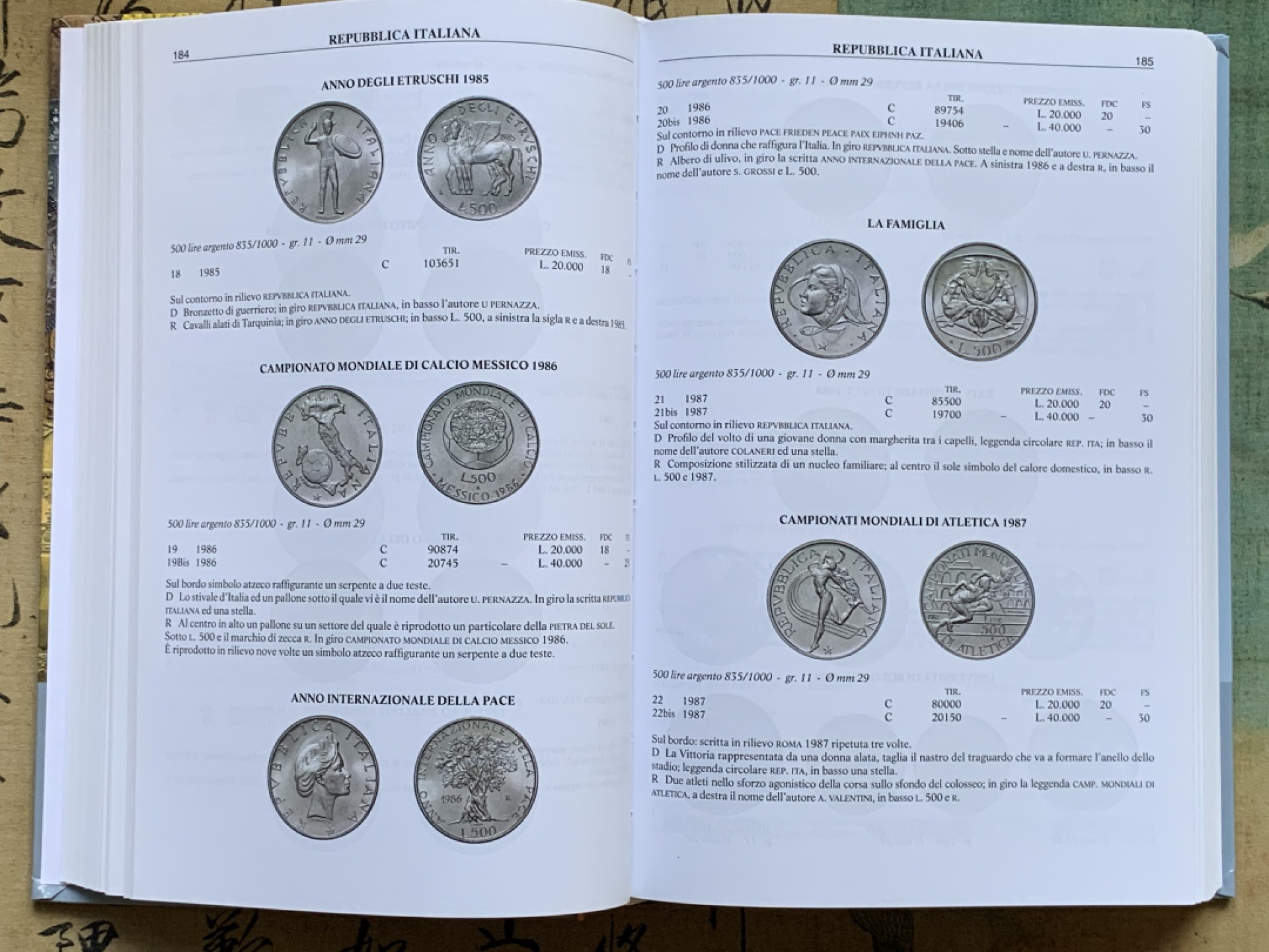 《竞宝斋》第100场-纪念拍卖 (全场包邮)中拍得限量纪念章 2022精装版 意大利钱币 收藏目录 厚达735页 文字表述详尽，图片清晰 意大利玩家不可多得的好书