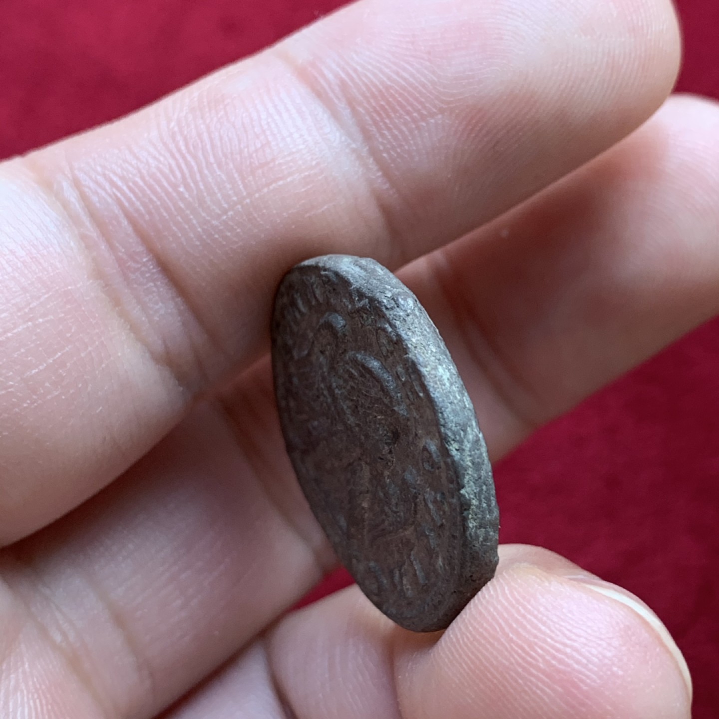 《竞宝斋》第100场-纪念拍卖 (全场包邮)中拍得限量纪念章 古罗马 行省 4德 闪电鹰 银币 11.7克 大规格重量 整体保存的非常好