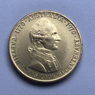 零佣金，「铜匠收藏」散币老铜币专场 第十一场拍卖，期待您的参与 - 1970年澳大利亚 纳尔逊胜利200周年 纪念铜镀金章 直径：33.5mm 